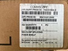 COMMSCOPE  HD-1U-SP  SPLICING FIBER SHELF  760231506C