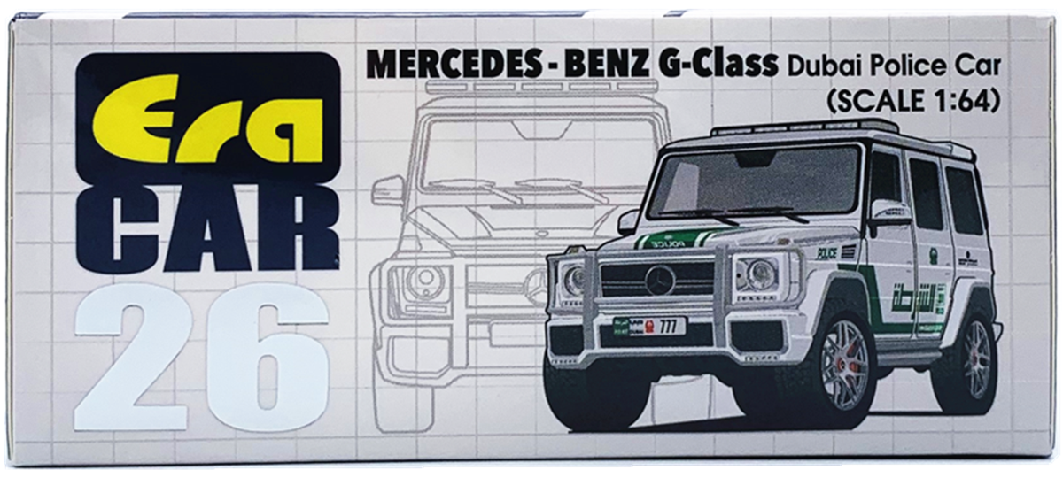 【3台セット】Era CAR エラカー　メルセデス　ベンツ　1/64 ERA CAR 1:64 Mercedes-Benz AMG G63 Diecast Model Car (4