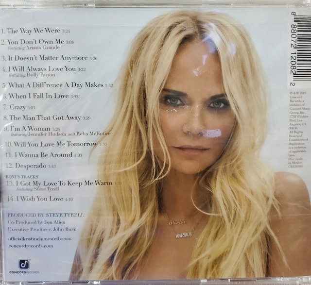Kristin Chenoweth ‎ For The Girls TGT Exc [2019, CD, 2