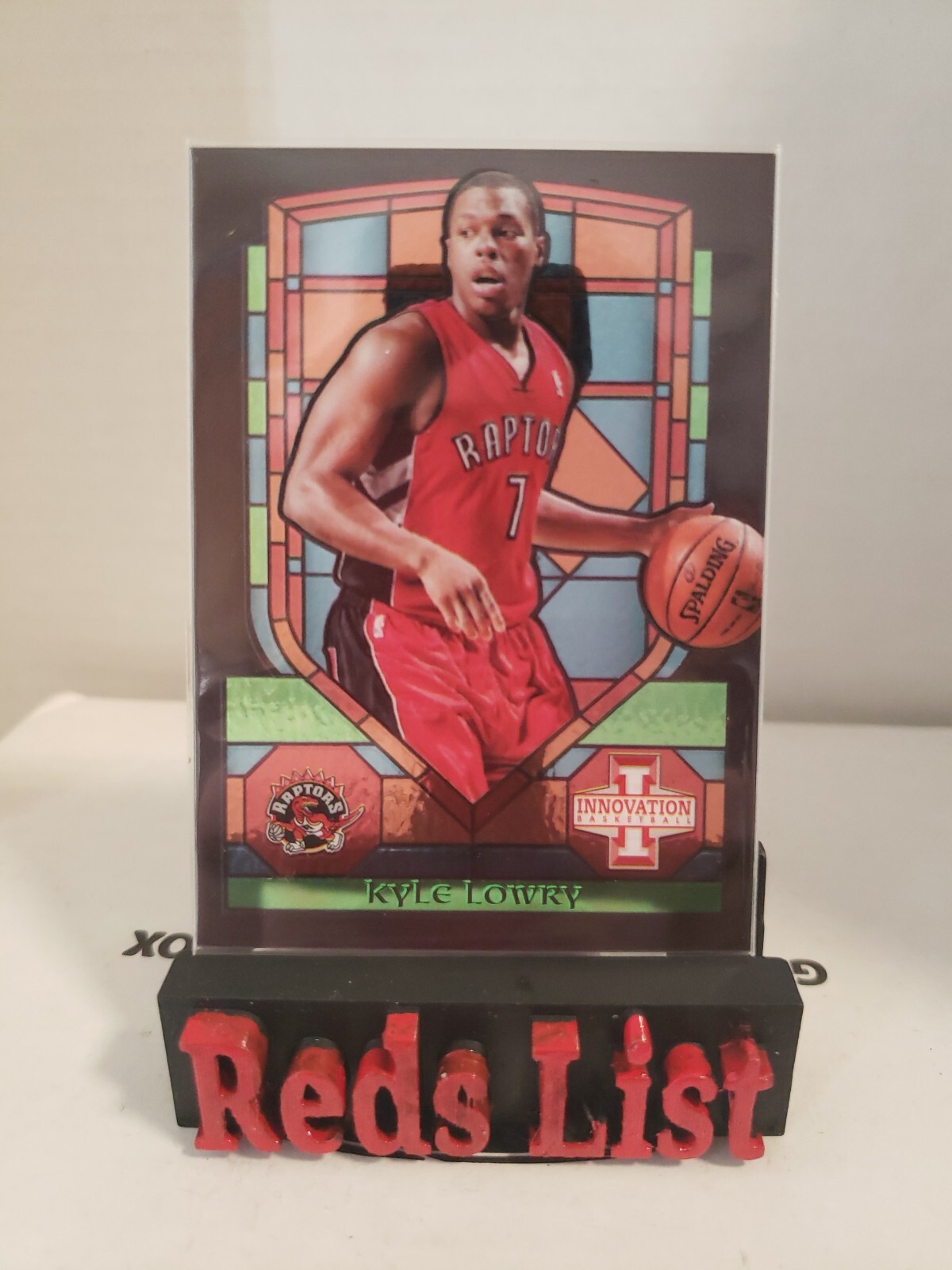 2013-14 Panini Innovation Stained Glass Kyle Lowry #9 Miami Heat