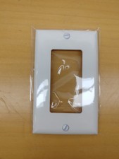 5 Pack 1-Gang White Outlet Cover Switch Wall Plates  