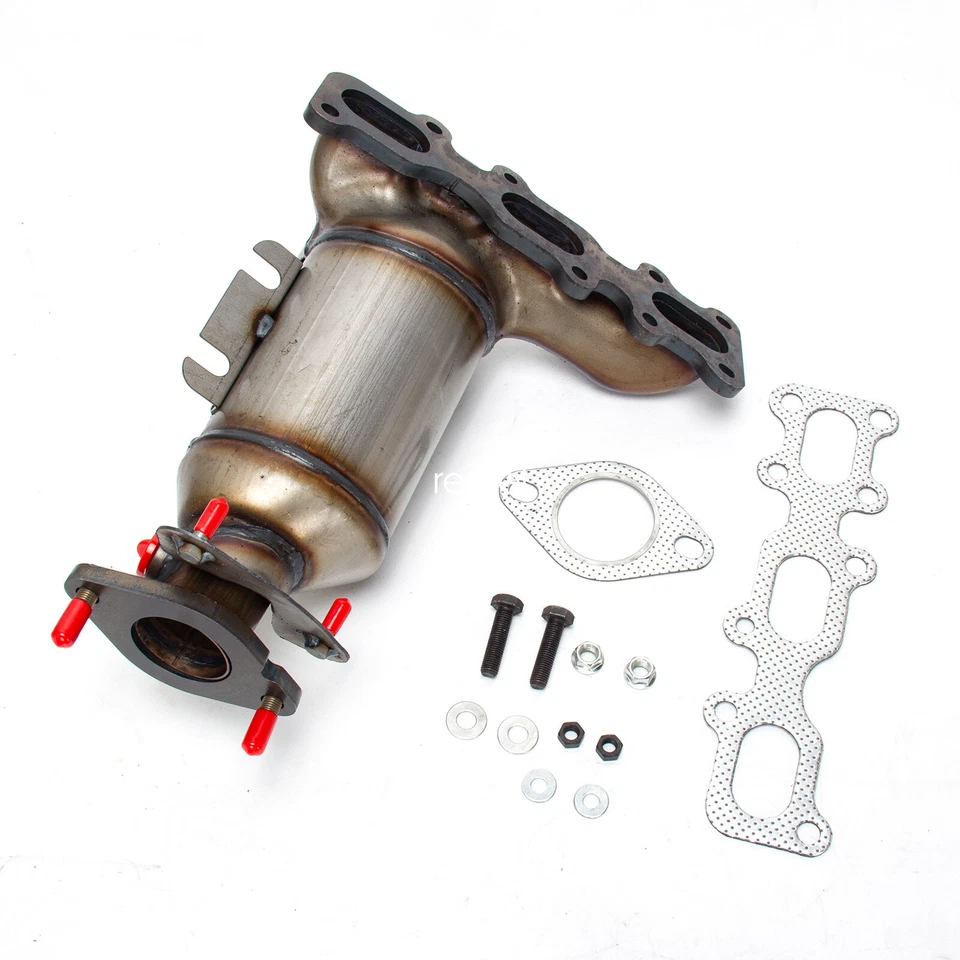 Convertidor catalítico delantero izquierdo con junta y perno para Ford Taurus 2013-19 3,5 L Foto 2 de 4