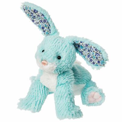 Mary Meyer Fabfuzz Stuffed Animal Soft Toy Berry Bunny, 7-Inches, Aqua