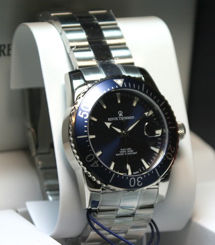 REVUE THOMMEN Diver XL Professional Automatik blau/blau 17030.2135 NEU!!! - Bild 4 von 10