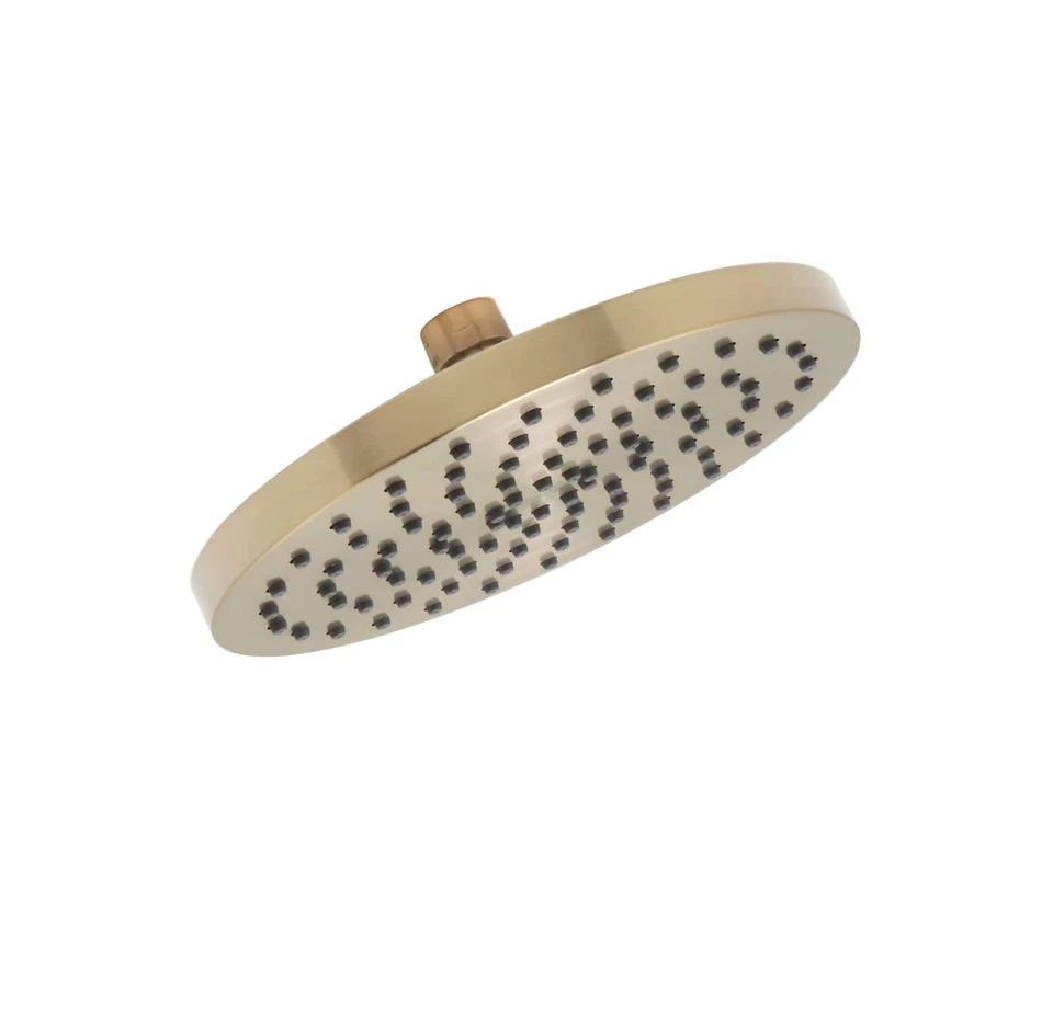 Kit de acabamento de chuveiro HB Joy com barra deslizante em latão acetinado PVD - P6582116-L (luz) - Imagem 2 de 4