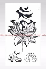 lotus flower temporary tattoo cool tattoos on wrist