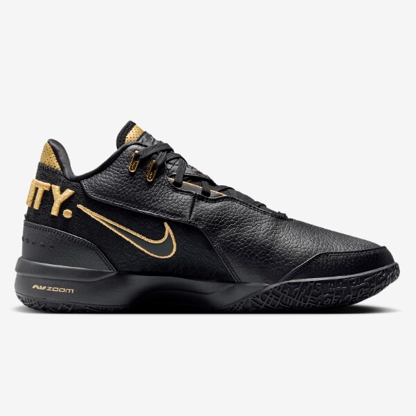 Nike Lebron NXXT Gen AMPD EP Basketball Shoes 'Black/Metallic Gold