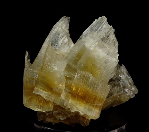 GYPSUM var. SELENITE -- TOP LW FLUORESCENT !!! Poland - Kuyavia - Dobrzyń /ph386 - Picture 12 of 21