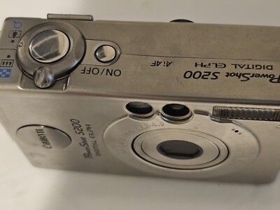 Canon PowerShot S200 Digital ELPH Camera Untested | eBay