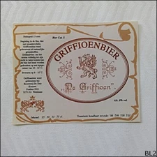 Griffioenbier Beer Label (BL2)