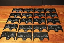 Neck Shaping Templates for Electric Guitar Misc. Gauges Strat Bass V C Oval PLA