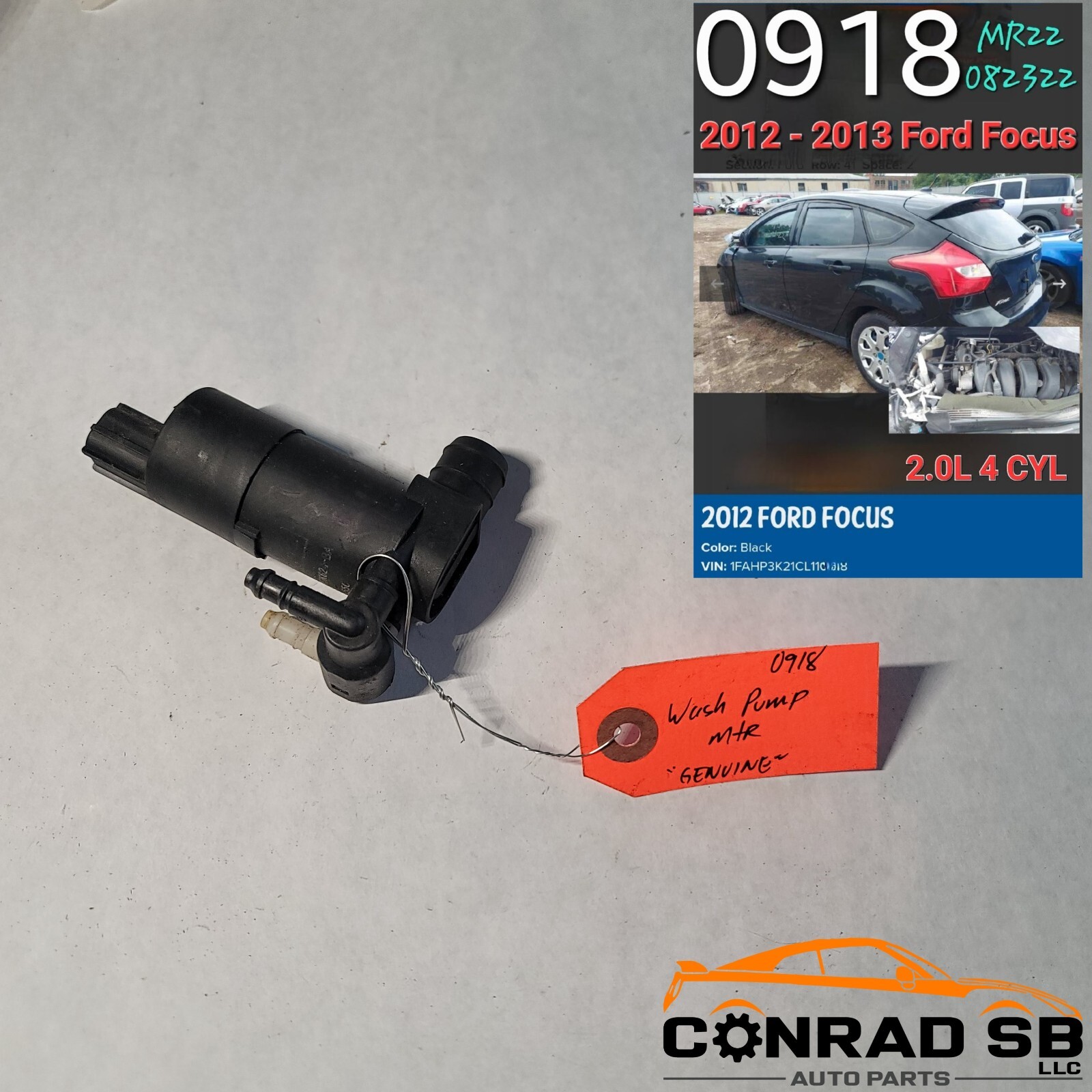 ⭐⭐OEM 20122013 FORD FOCUS WASHER PUMP MOTOR GENUINE⭐⭐ eBay