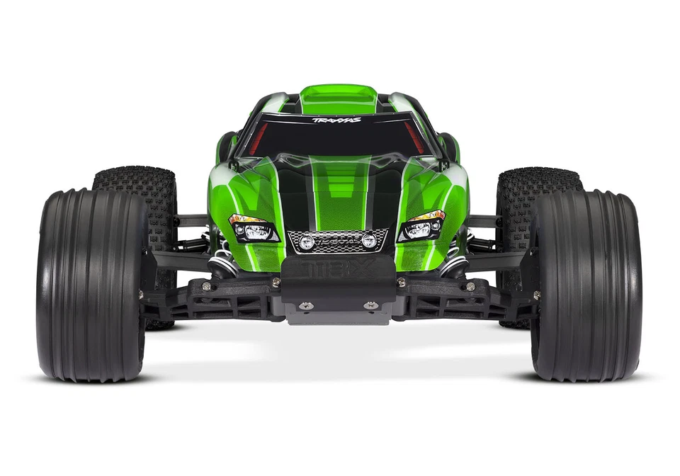 Traxxas 37054-8 Rustler 2WD Stadium Truck grün RTR mit Akku und 4A USB Lader - Bild 2 von 4