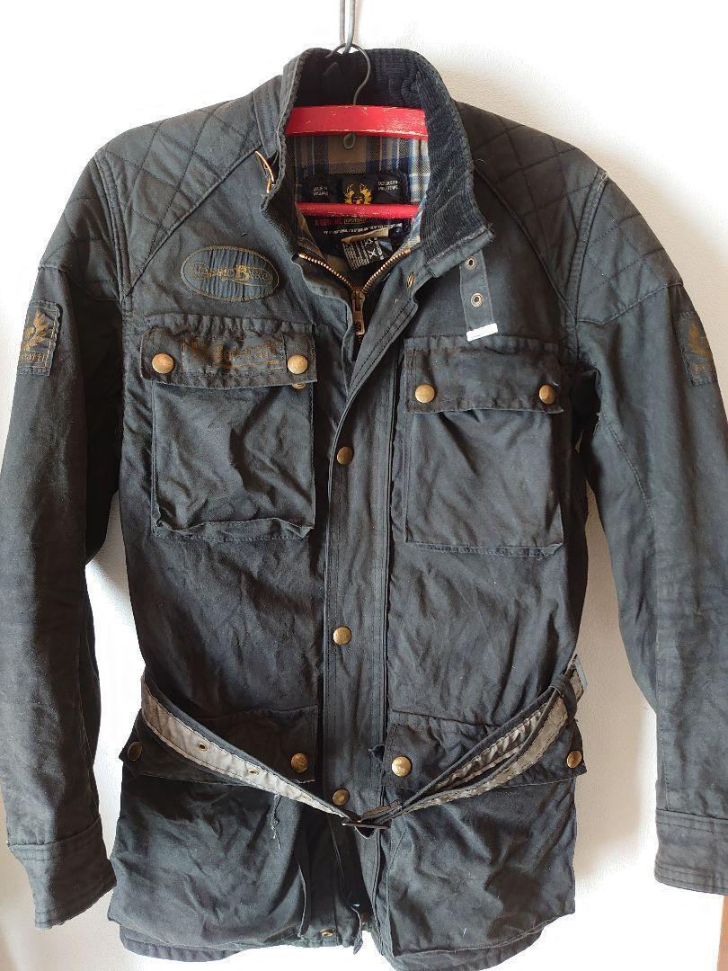 BELSTAFF Trial Master Oiled Blouson Jacket Coat men USA 40 BELSTAFF Trial Master Oiled Blouson Jacket Coat men USA 40