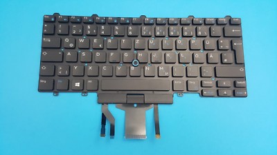Tastatur DE Dell Latitude E5450 E7450 E5470 E7470 04JPX1 Deutsch Backlit