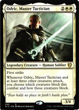 Magic the Gathering Odric, Master Tactician Regular Rare MIC 2021