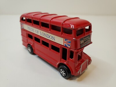 Pride Of London Double Decker Tour Bus Vintage Diecast 1:64 Pencil