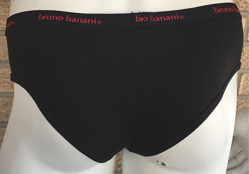 PARA HOMBRES BRUNO BANANI BIKINI CALZONCILLO ROPA INTERIOR 44 XL LOTE DE 2 CONJUNTO ROJO NEGRO Foto 2 de 4