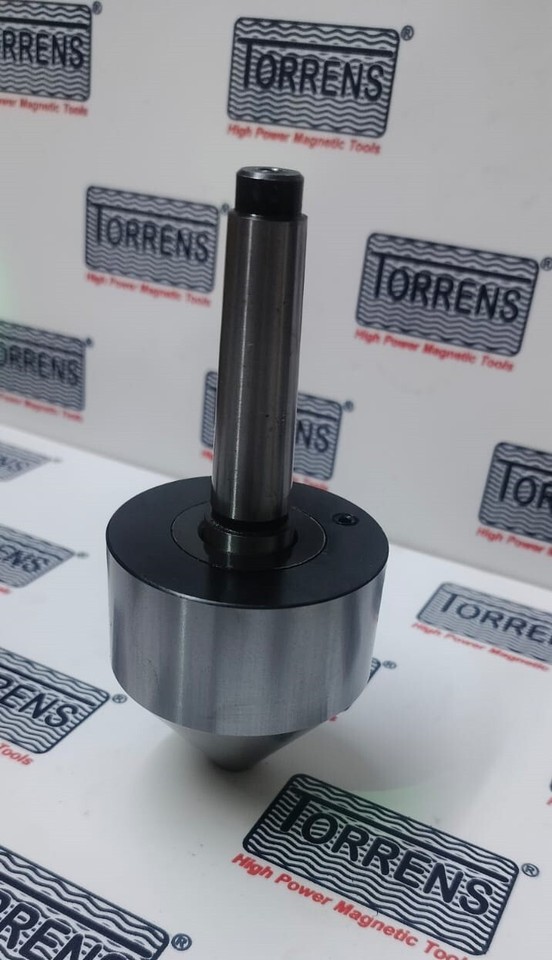 Centre Tournant (Live Center) MT4 Avec Pointe Bull Nose - Pour Tour à Métaux - Marque Bluefox