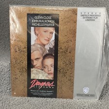Dangerous Liaisons Laserdisc 11872 A/B 1988 Glenn Close John Malkovich Michelle