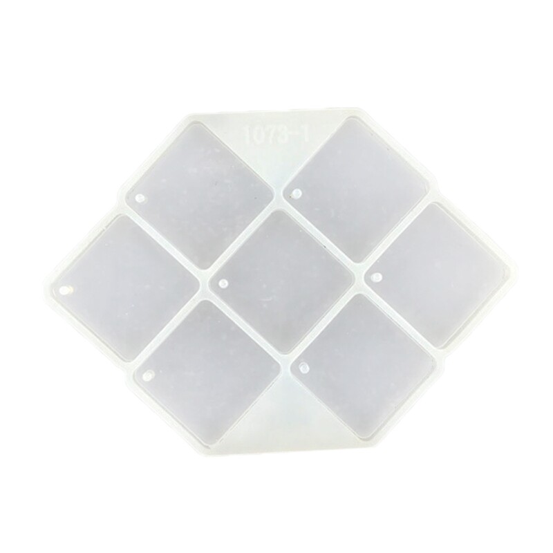 Earring Mold DIY Epoxy Resin Earrings Silicone Mold Resin Craft Mould