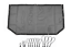 thumbnail 2 - For Jeep Wrangler TJ 1997-2006 Auto Roof Insulation Mesh Net Cover Black Small