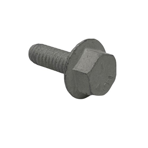 (50 PCS) 1/4-20x3/4 Galvanized Serrated Hex Flange Screws Flange Bolts - Picture 3 of 3
