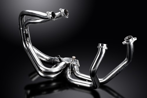HONDA VFR800F 14-19 VFR800X 15-19 STAINLESS STEEL DOWNPIPES OEM COMPATIBLE - Picture 4 of 5