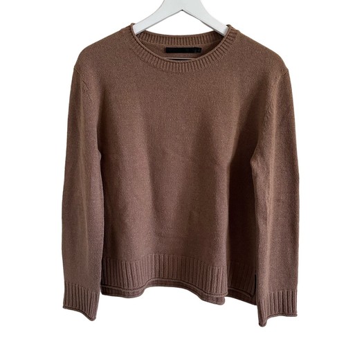 Jennie Kayne Wool Cashmere Blend Everyday Sweater in Camel Size Small eBay