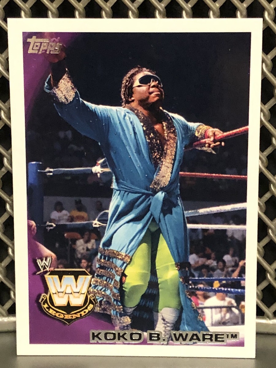 koko.bページ 2010 Topps Koko B Ware WWE Wrestling Legends Card wwf #96 WCW NWA