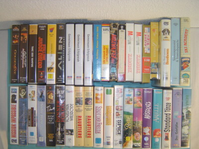 VHS Video Kassetten  Konvolut 39 verschiedene Videos