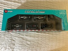 Burago Formula 1 Racing Mercedes Die-Cast 1:43 Racing Car 6-Pack Hamilton NEW