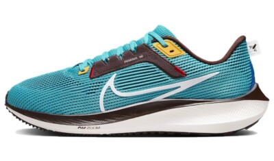 Mens Nike Zoom Pegasus 40 Running Shoes Size 10 (TEAL NEBULA) RARE