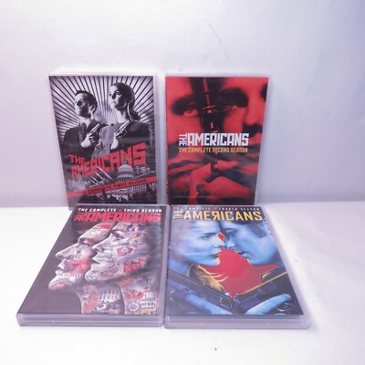 The Americans Series 1-4 set DVD Seasons 1 2 3 4 lot authentic