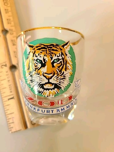 Set Of 7 Vintage German Souvenir Gold Rimmed Shot Glasses - Bild 9 von 9