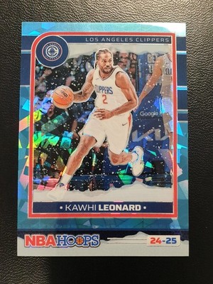 Set 2 Karten Kawhi Leonard /88 Hoops Ice Winter Blue - Russell Westbrook /199