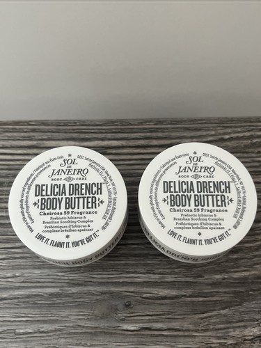Sol de Janeiro Delicia Drench Body Butter Brazilian Body Care 2 x 25ml NEU Set - Bild 2 von 4