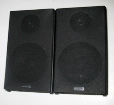 Dayton Audio B652 Bookshelf Speakers Pair Tested Working 40 Watts 6 Ohm Black