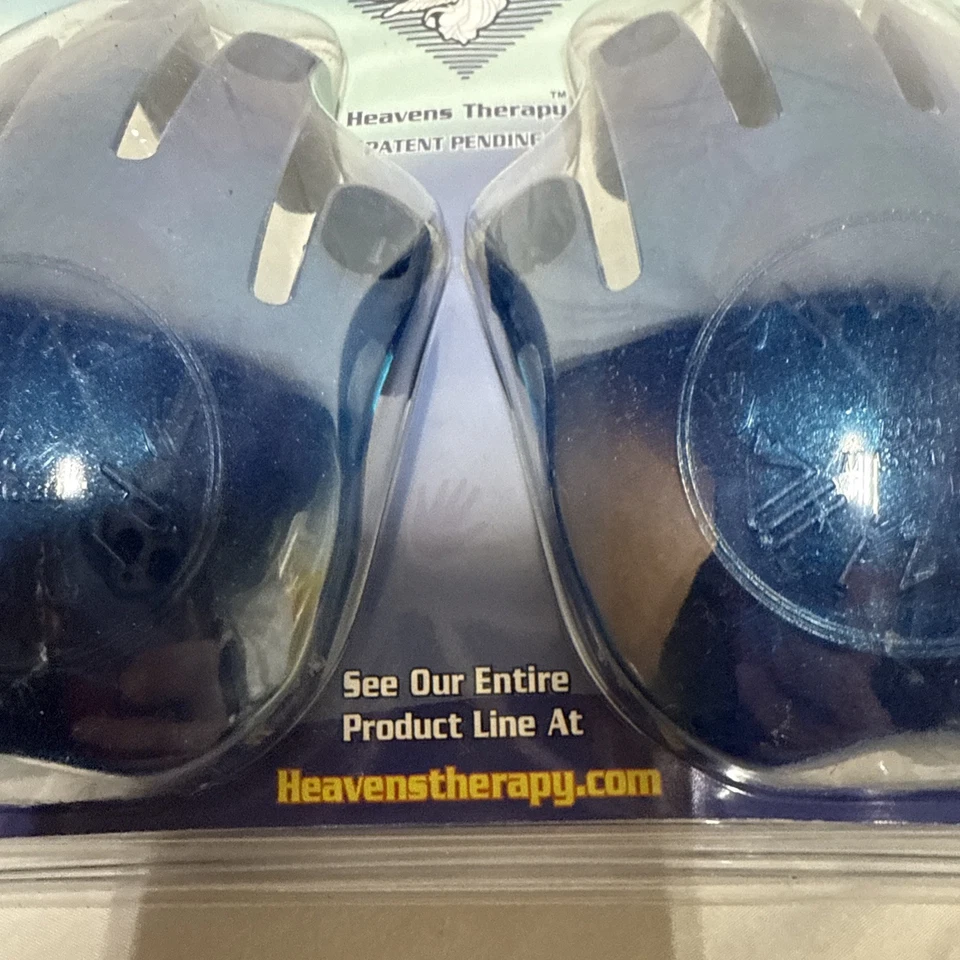 HEAVENS THERAPY Hand Wizard Ultimate Body Massager Pressure Points Blue NIB New - Image 4 of 4