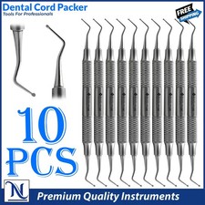 GINGIVAL CORD PACKER RETRACTION DENTAL INSTRUMENTS SERRATED