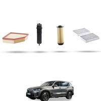Hoffcar Wartungskit - 4 Filter FüR Bmw X5 (G05, F95) 30D Hybrid 210KW Ab 2020