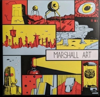 MARSHALL ART - MARSHALL ART (2x) NEW VINYL Limited Edition Color Starburst