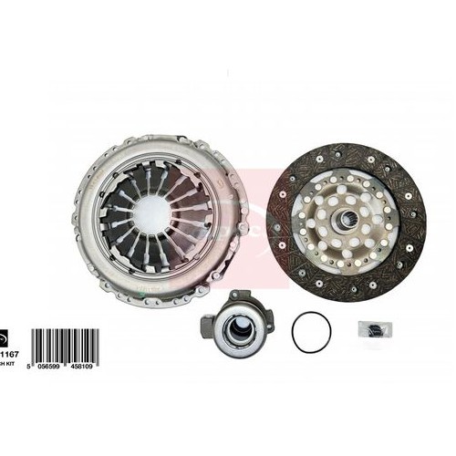 Apec Kupplungssatz 3-Teilig FüR Opel Meriva A Mpv X03 2003-2010 ACL1167-image