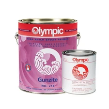 Olympic Pool Paint - Gunzite Primer - 1 Gallon - two-part epoxy primer for ro...