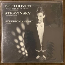 SEALED! HYPERION KNIGHT plays BEETHOVEN & STRAVINSKY -Orig. 1983 Wilson Audio LP
