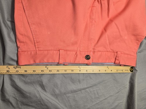Brooks Brothers Pantalone Uomo 34x30 Clarke Fit Elasticizzato Chino Casual - Foto 7 di 8