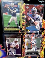 Peyton Manning #18 QB Colts Card Lot of 4 for one of the greatest to play 