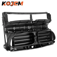 For 11-16 BMW 528i 535i 550i F10 Radiator Support Grille Air Shutter W/o Motor