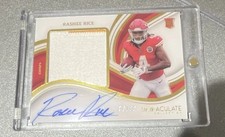 2023 Panini Immaculate Collection - Patch Rookie Autographs Rashee Rice 60/99