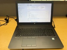 HP ZBook 15 G4 15.6" i7-7820HQ 2.9Ghz 32GB 1TB NVMe Nvidia Quadro M620 WIN 11